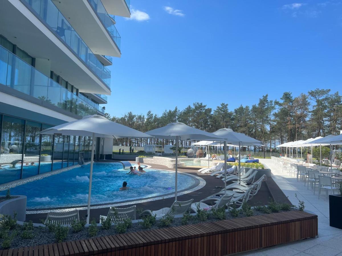 Wave Resort & Spa Magic Apartaments With Sea View Miedzyzdroje Bagian luar foto