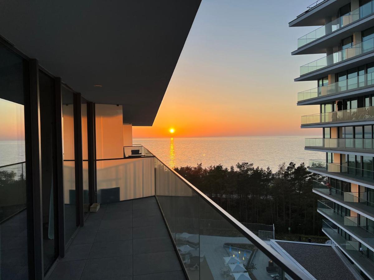 Wave Resort & Spa Magic Apartaments With Sea View Miedzyzdroje Bagian luar foto