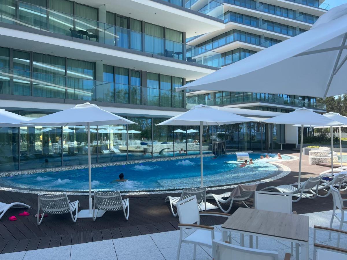Wave Resort & Spa Magic Apartaments With Sea View Miedzyzdroje Bagian luar foto
