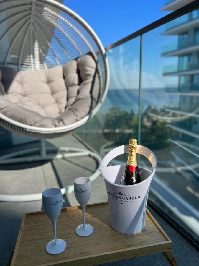 Wave Resort & Spa Magic Apartaments With Sea View Miedzyzdroje Bagian luar foto